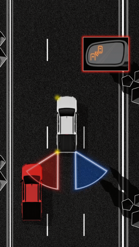 Aviso de ângulo morto