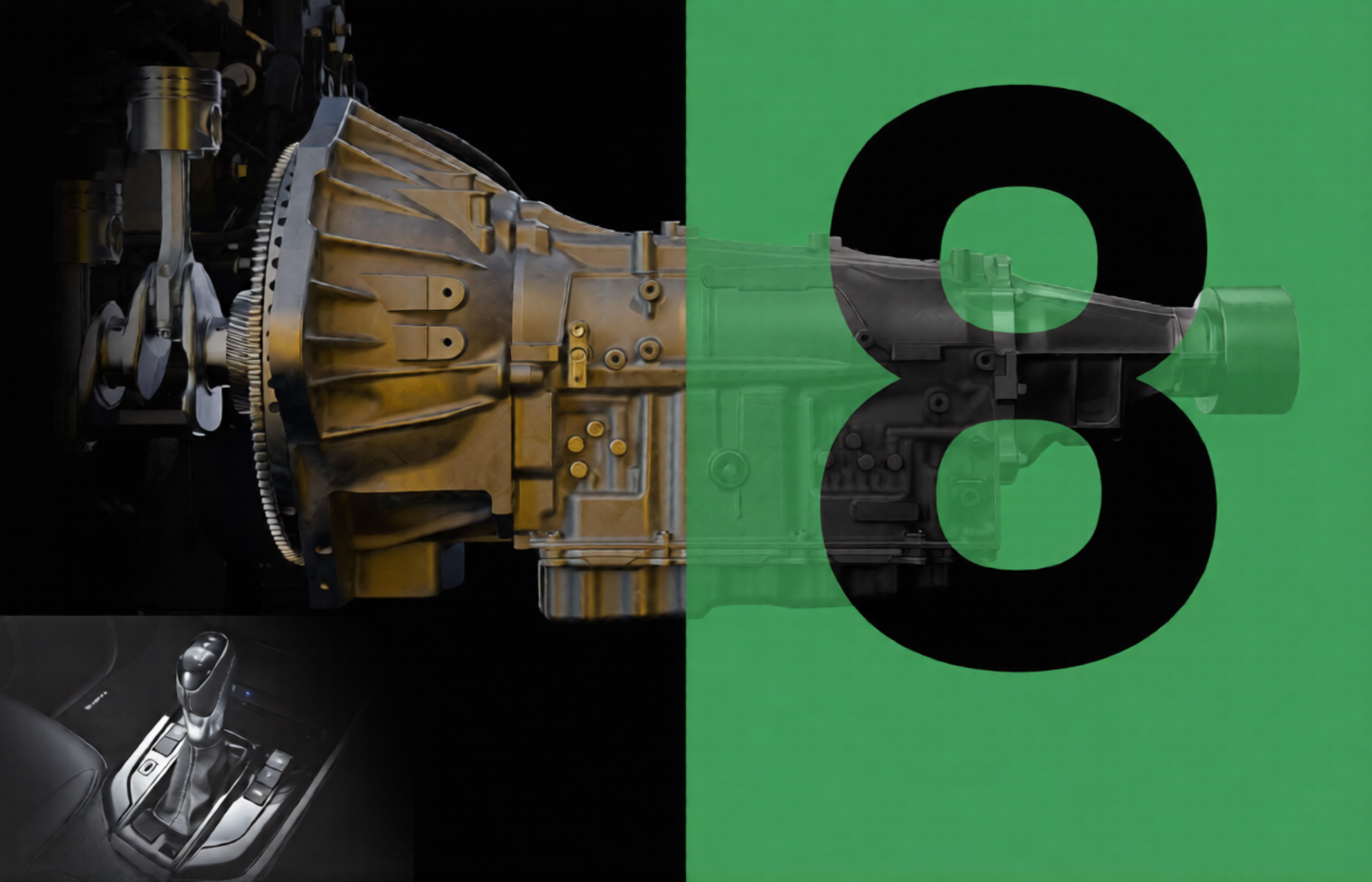 nova transmissão automática de 8 velocidades